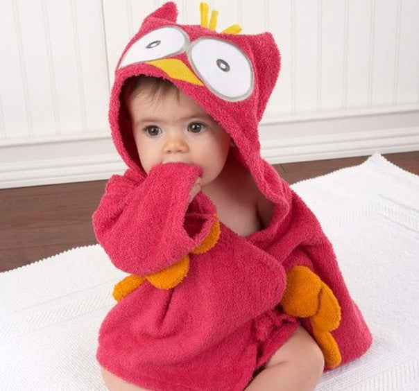 Peignoir animaux bébé