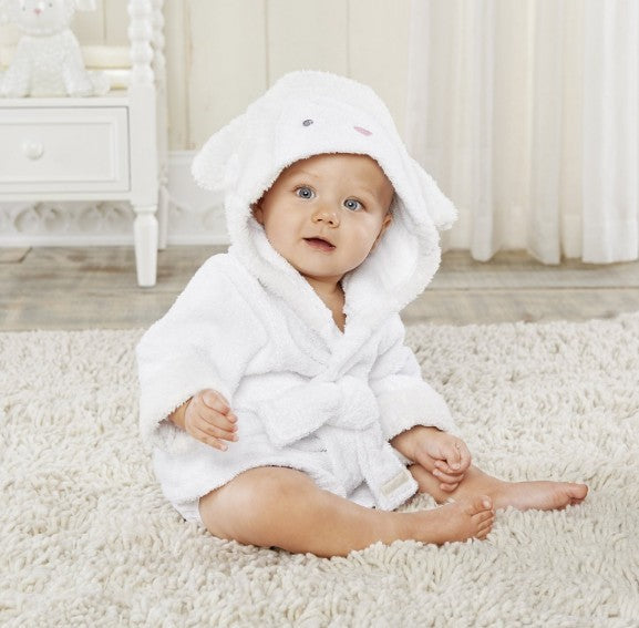 Peignoir animaux bébé