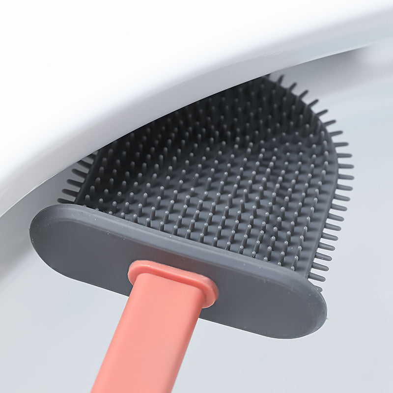 Brosse wc en silicone