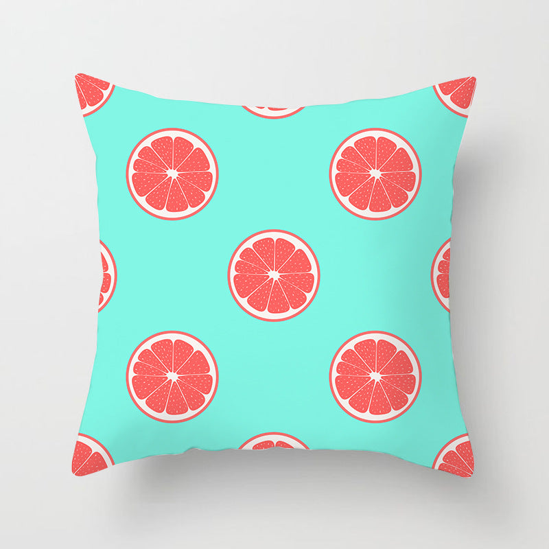 Housse de Coussin fruit d'été 45x45