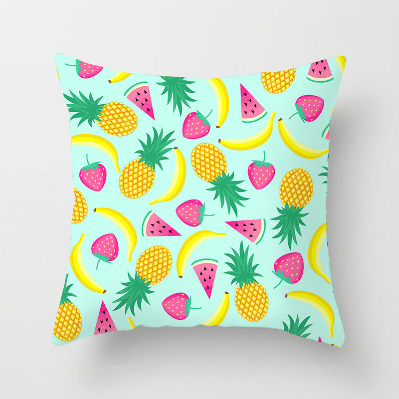Housse de Coussin fruit d'été 45x45