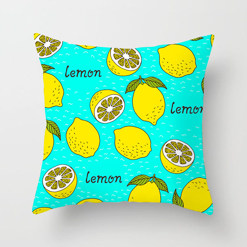 Housse de Coussin fruit d'été 45x45