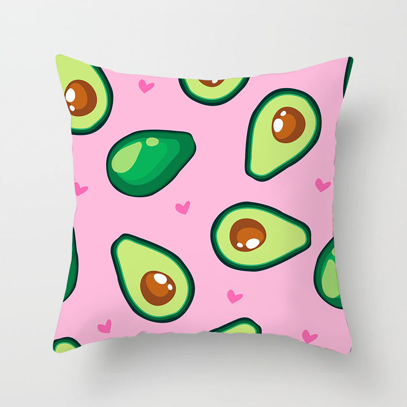 Housse de Coussin fruit d'été 45x45