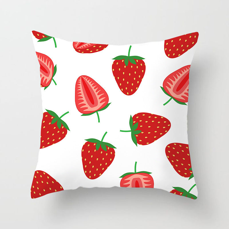Housse de Coussin fruit d'été 45x45