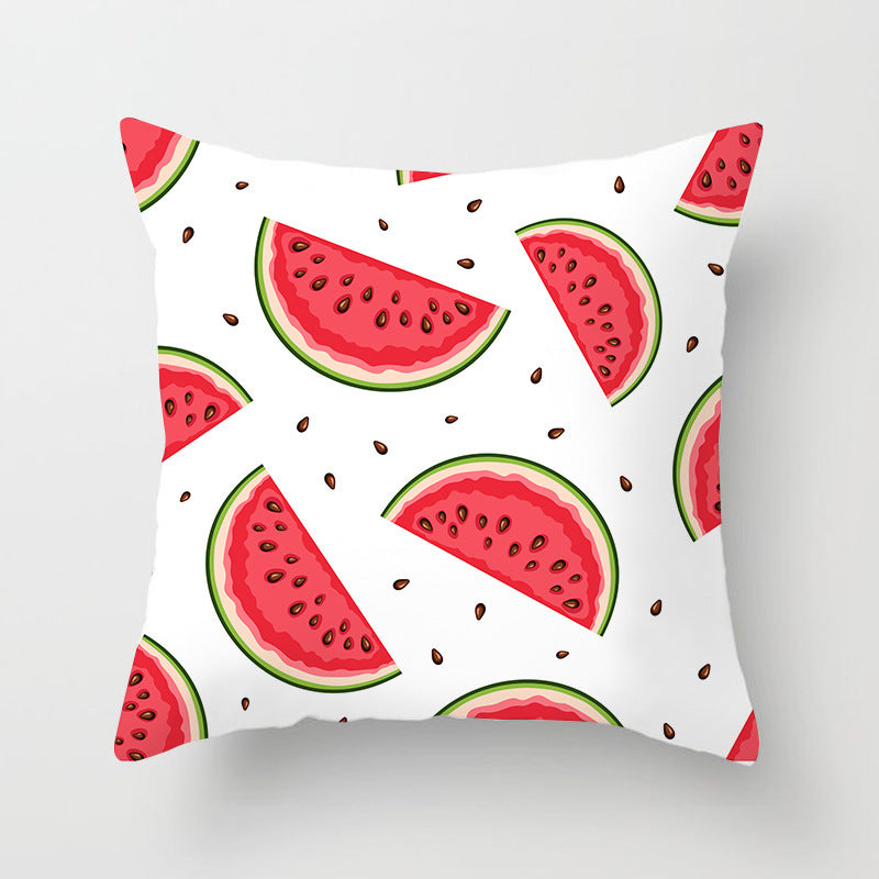 Housse de Coussin fruit d'été 45x45