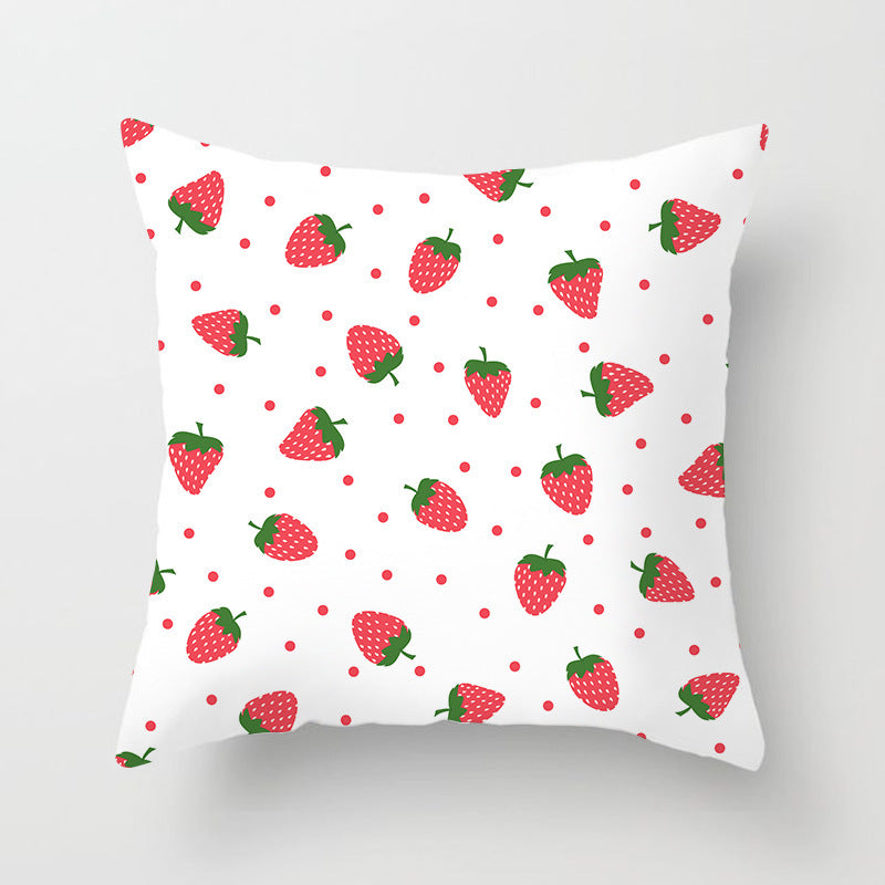 Housse de Coussin fruit d'été 45x45