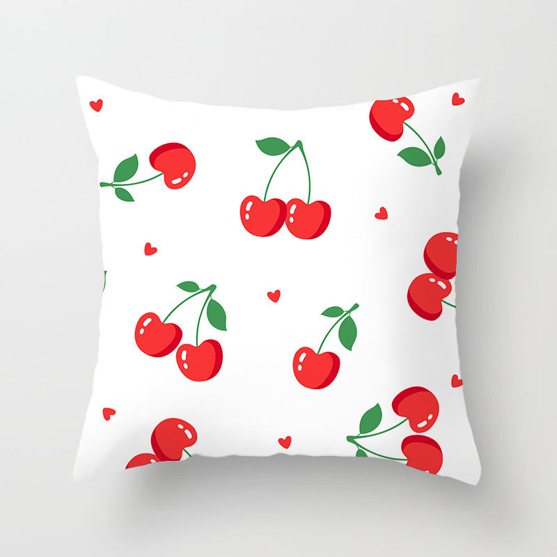 Housse de Coussin fruit d'été 45x45