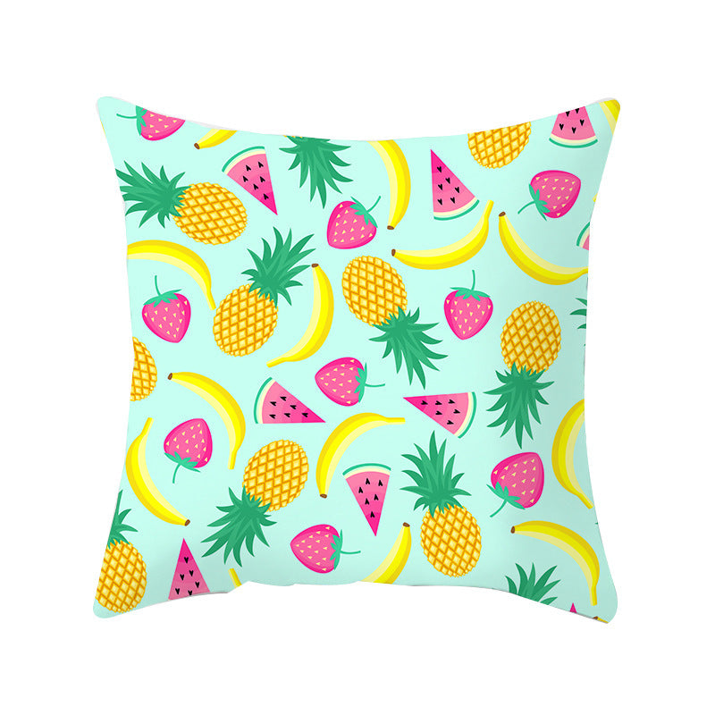 Housse de Coussin fruit d'été 45x45
