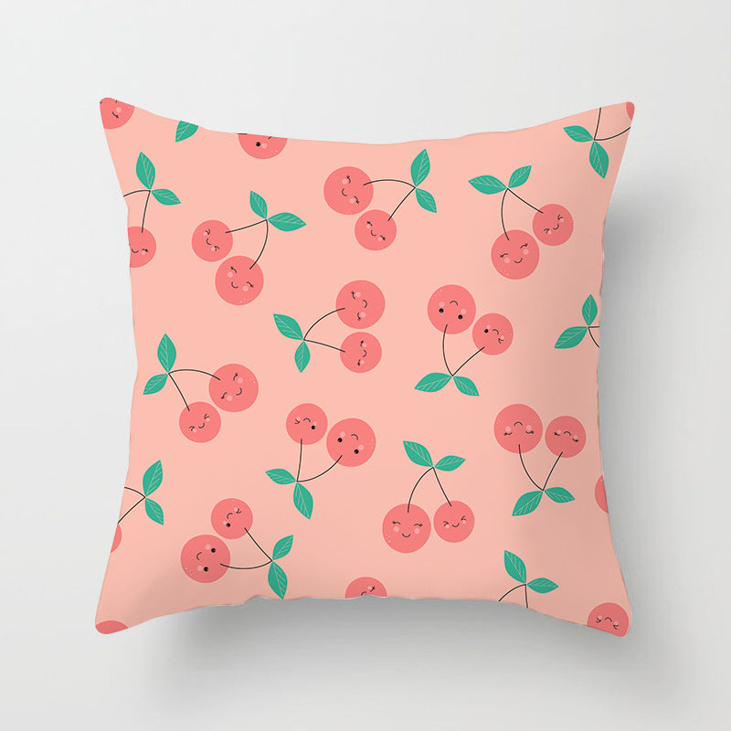 Housse de Coussin fruit d'été 45x45