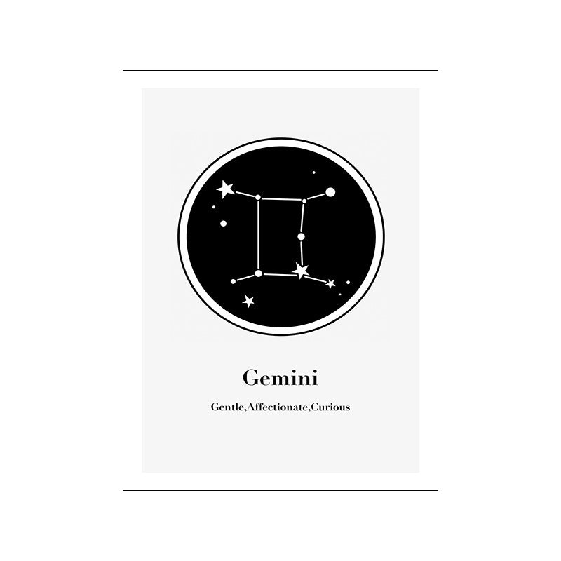 Affiche d'astrologie