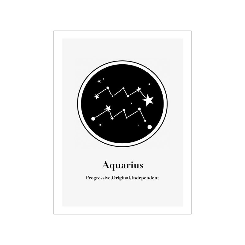 Affiche d'astrologie