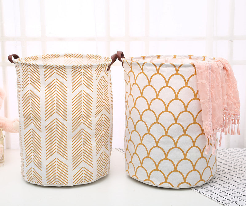 Panier à linge en tissu