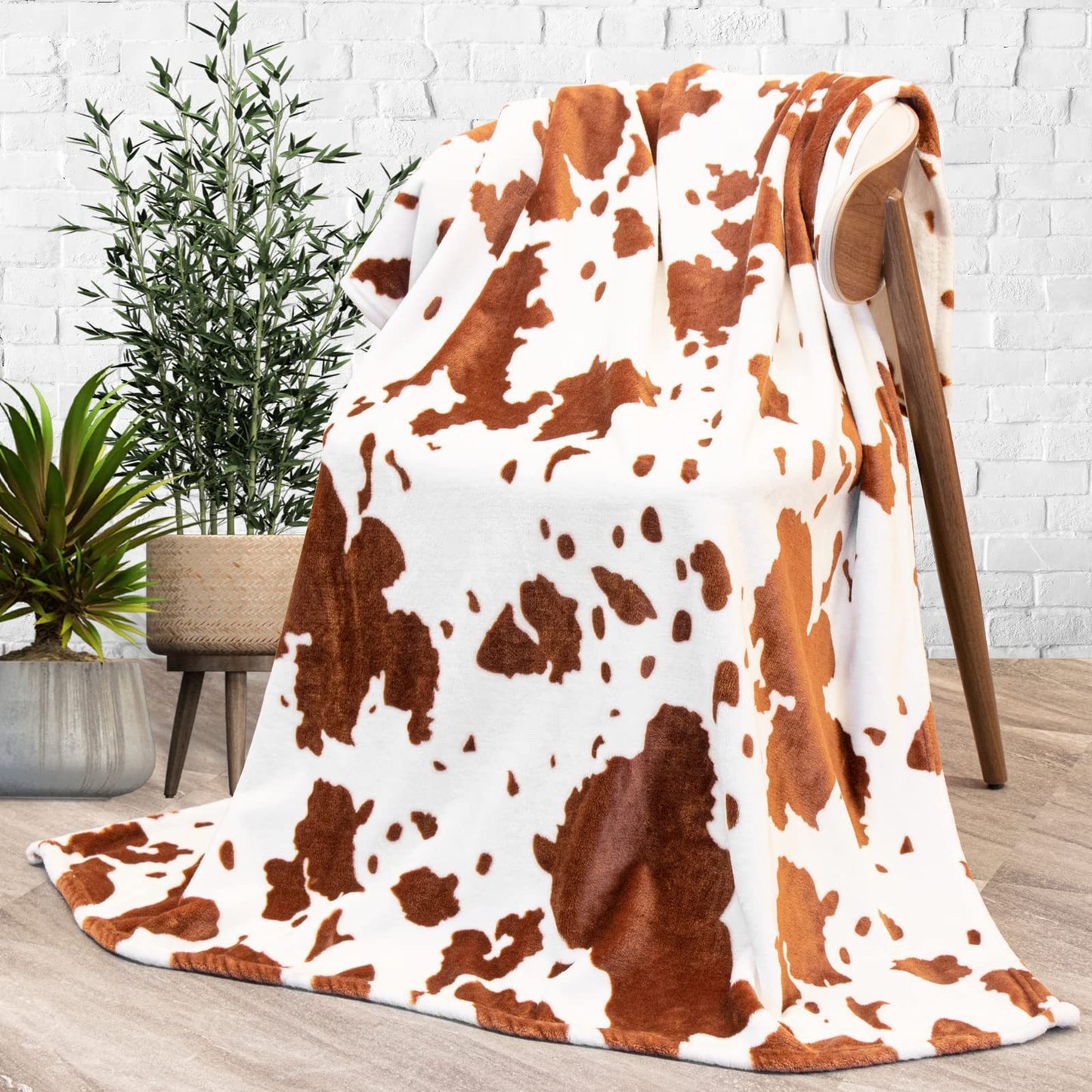 Couverture Impression Vache