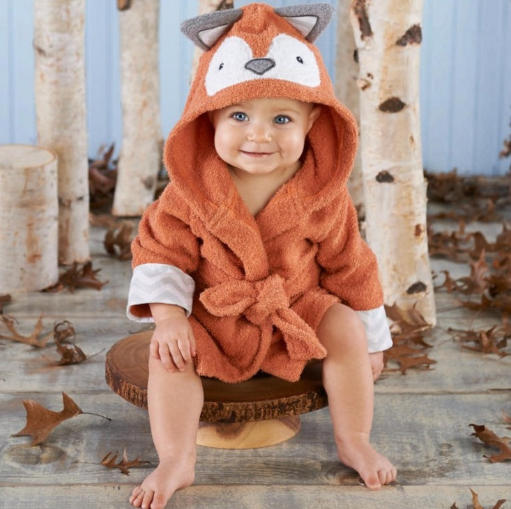 Peignoir animaux bébé