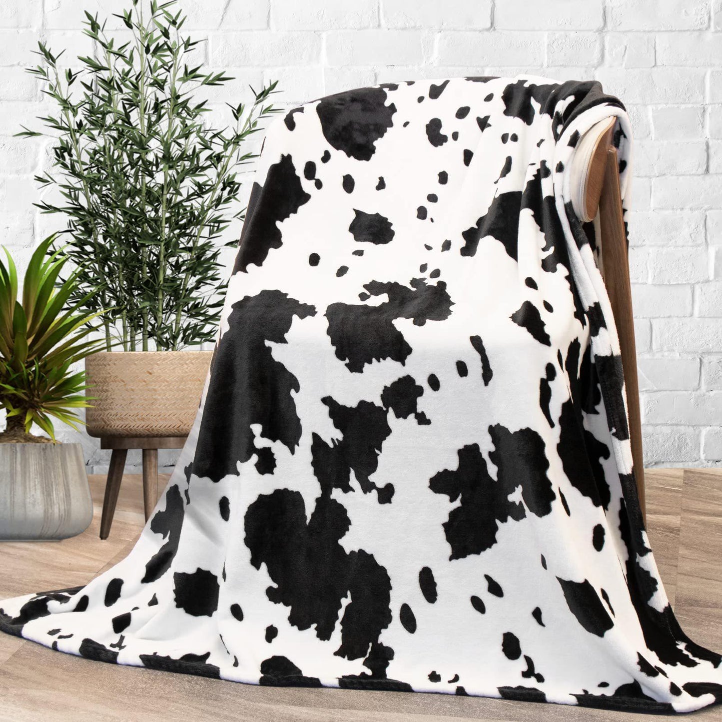 Couverture Impression Vache