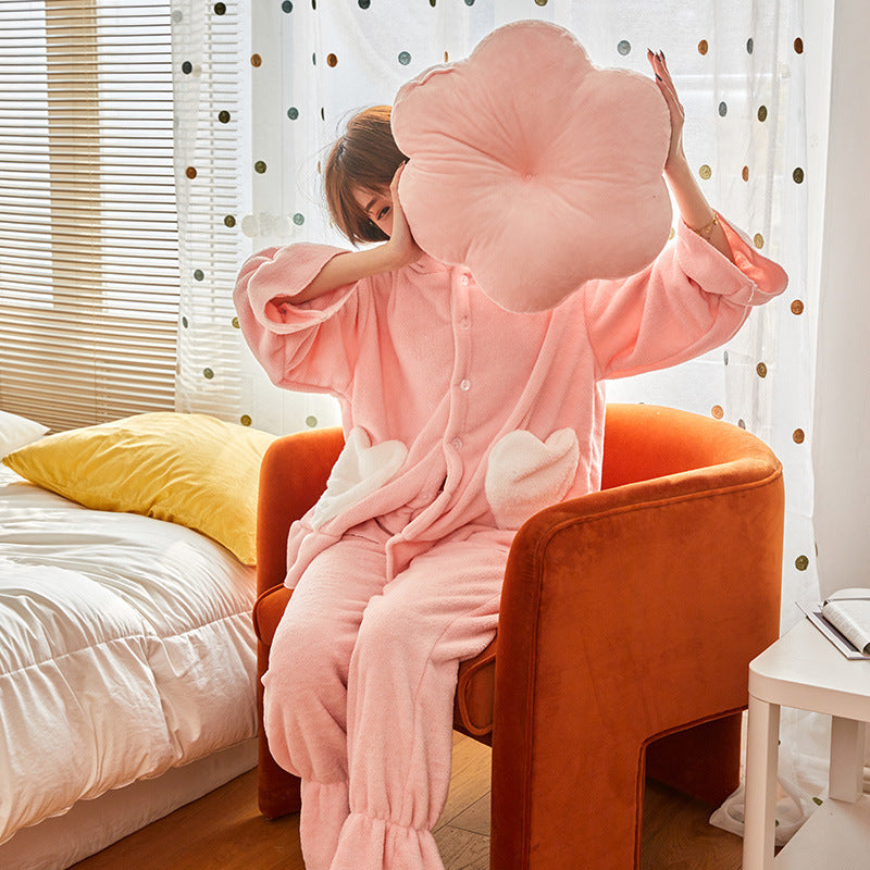 Coussin fleur