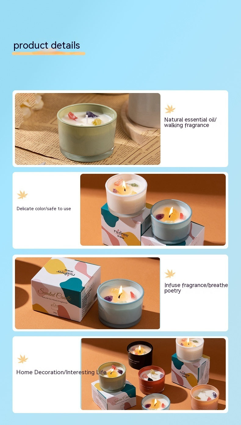 Bougie d'aromathérapie
