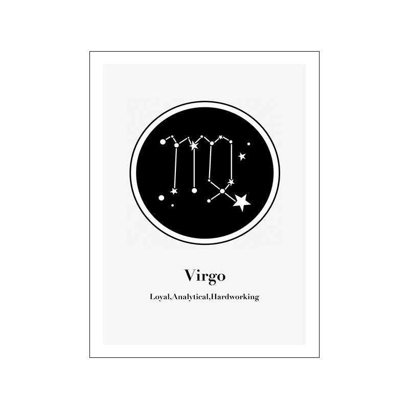 Affiche d'astrologie