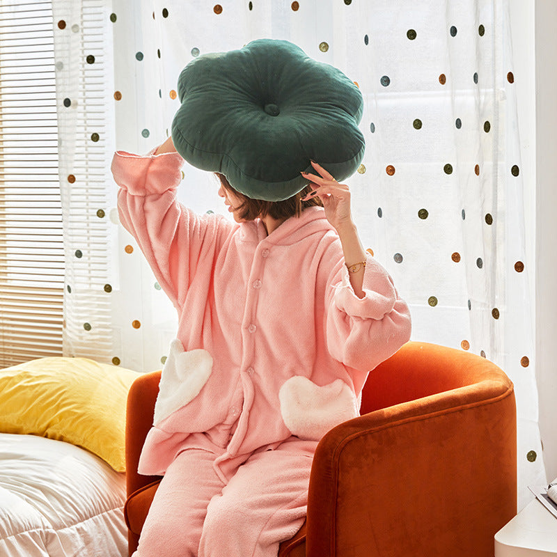 Coussin fleur