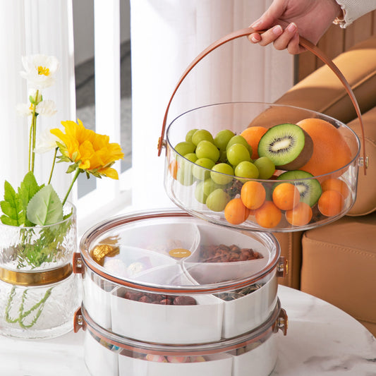 Boîte De Stockage de Fruits avec couvercle