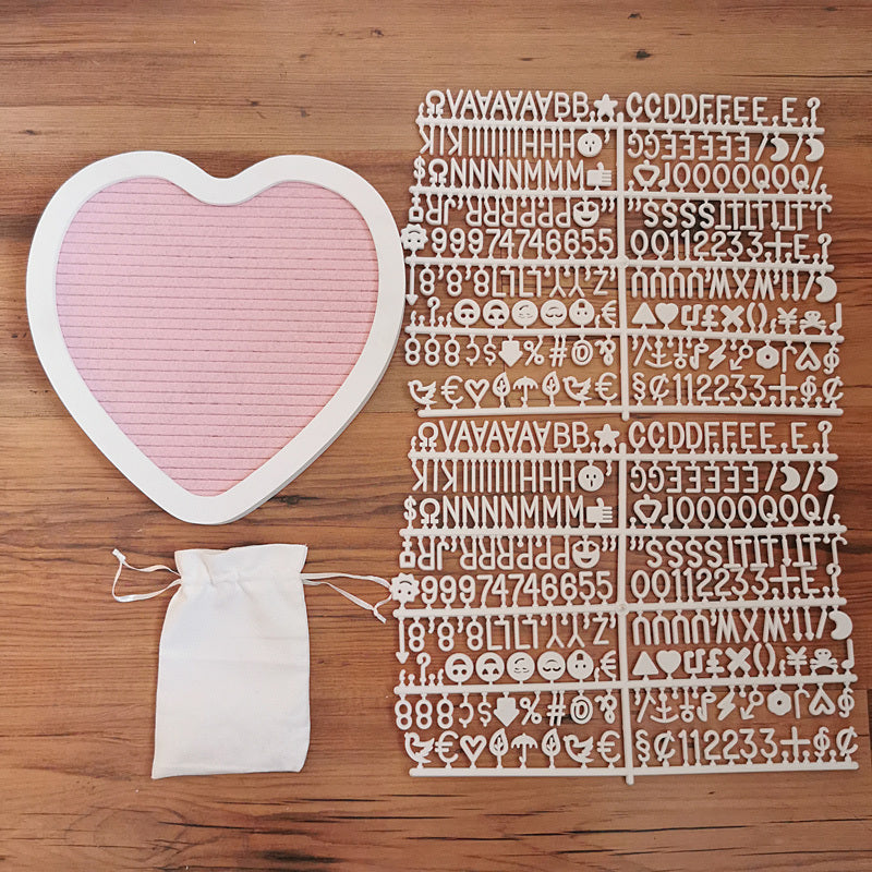 Cadre Message avec lettres
