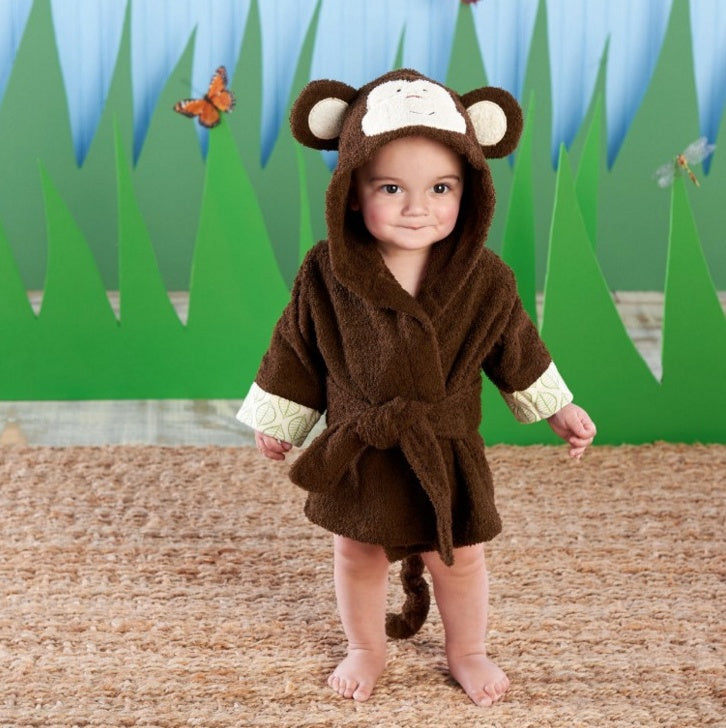Peignoir animaux bébé