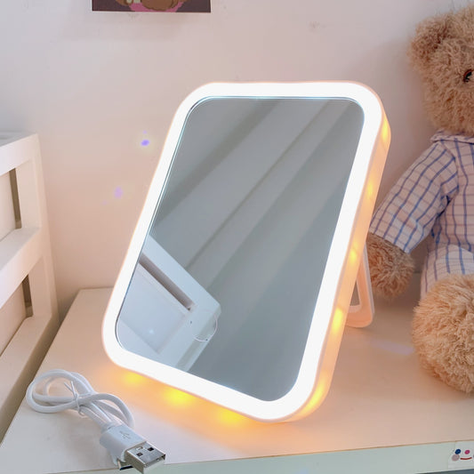 Miroir de bureau avec LED