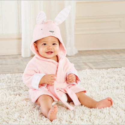 Peignoir animaux bébé