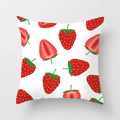 Housse de Coussin fruit d'été 45x45
