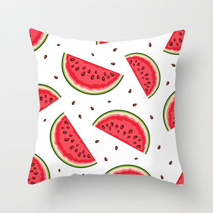 Housse de Coussin fruit d'été 45x45