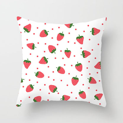 Housse de Coussin fruit d'été 45x45