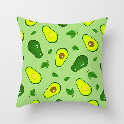 Housse de Coussin fruit d'été 45x45