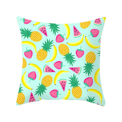 Housse de Coussin fruit d'été 45x45