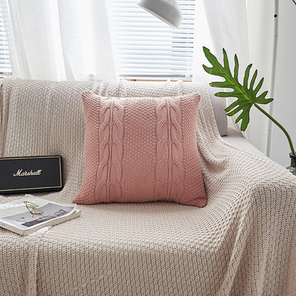 Housse de coussin en laine 45x45