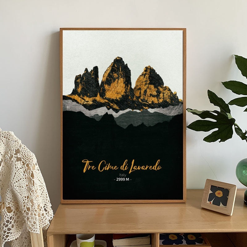 Affiche Murale paysage de Montagne