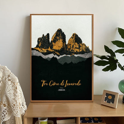 Affiche Murale paysage de Montagne
