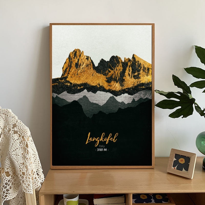 Affiche Murale paysage de Montagne