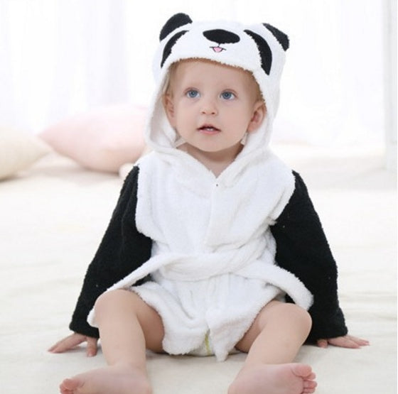 Peignoir animaux bébé