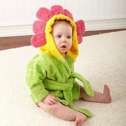 Peignoir animaux bébé