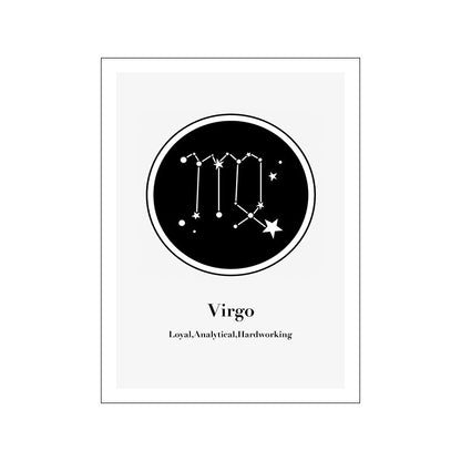 Affiche d'astrologie