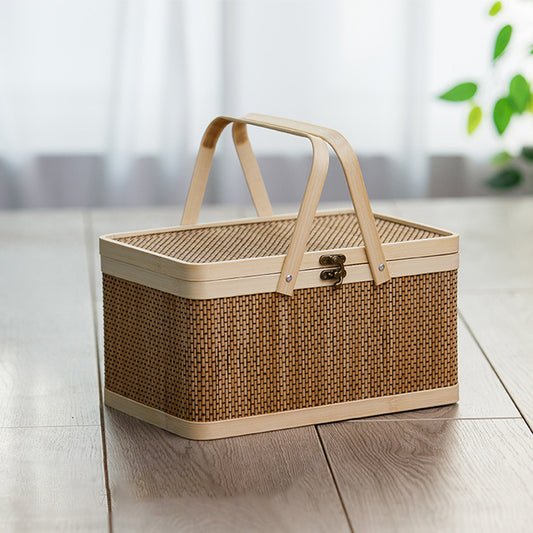 Panier en bambou
