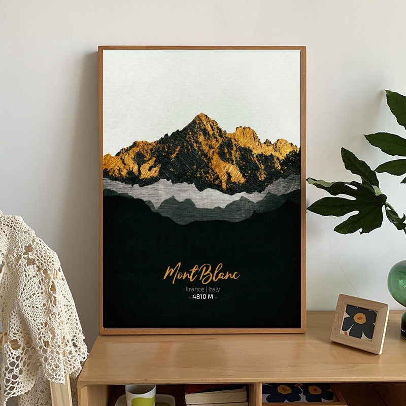 Affiche Murale paysage de Montagne